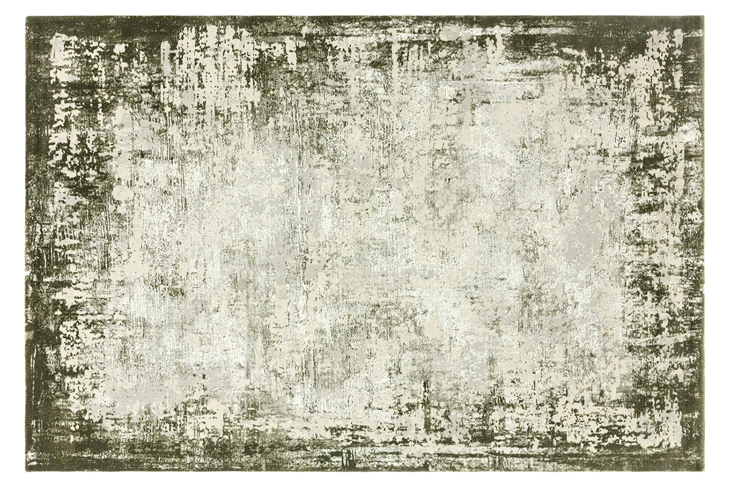Adele Rug | Green Border | 80 x 150 cm