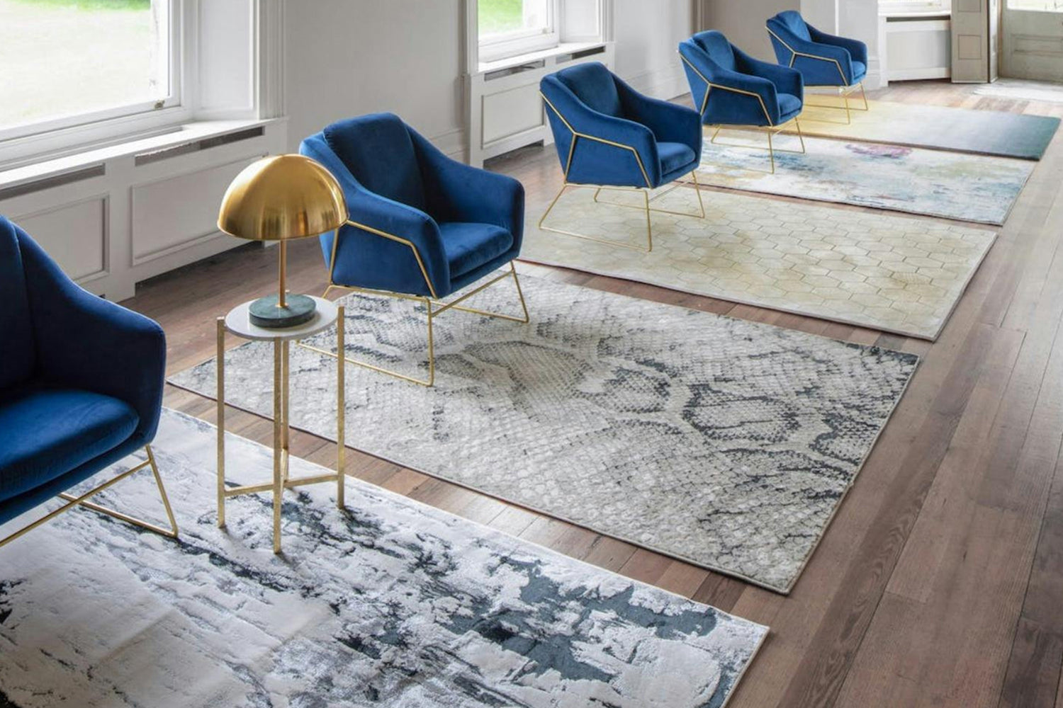 Nova Abstract Rug | Multicolour | 80 x 150 cm-2