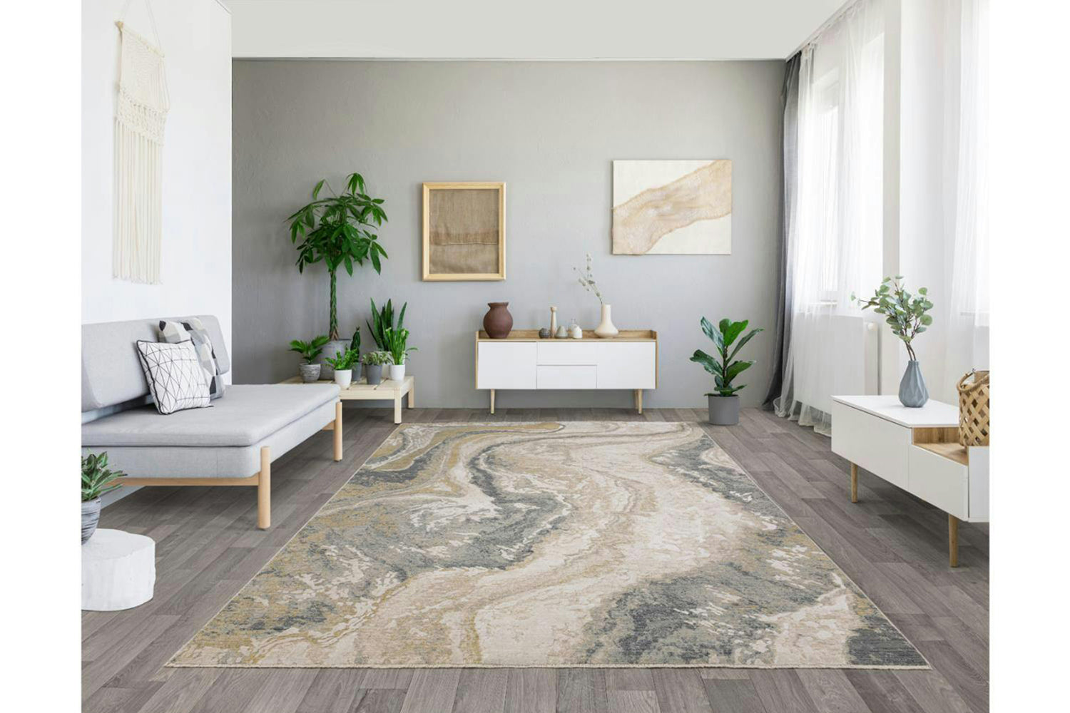 Roma Waves Rugs | 120 x 160 cm-3