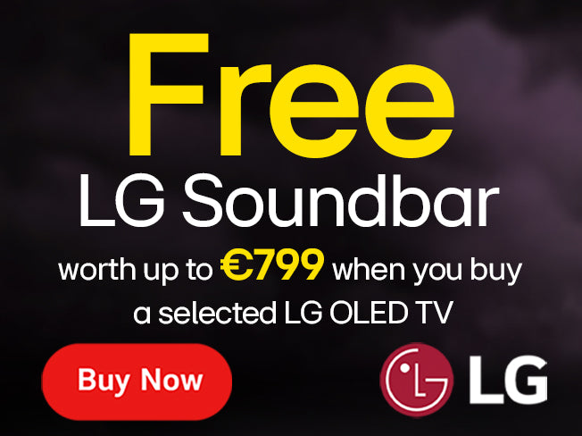Bring home the ultimate LG experience with a free Soundbar.