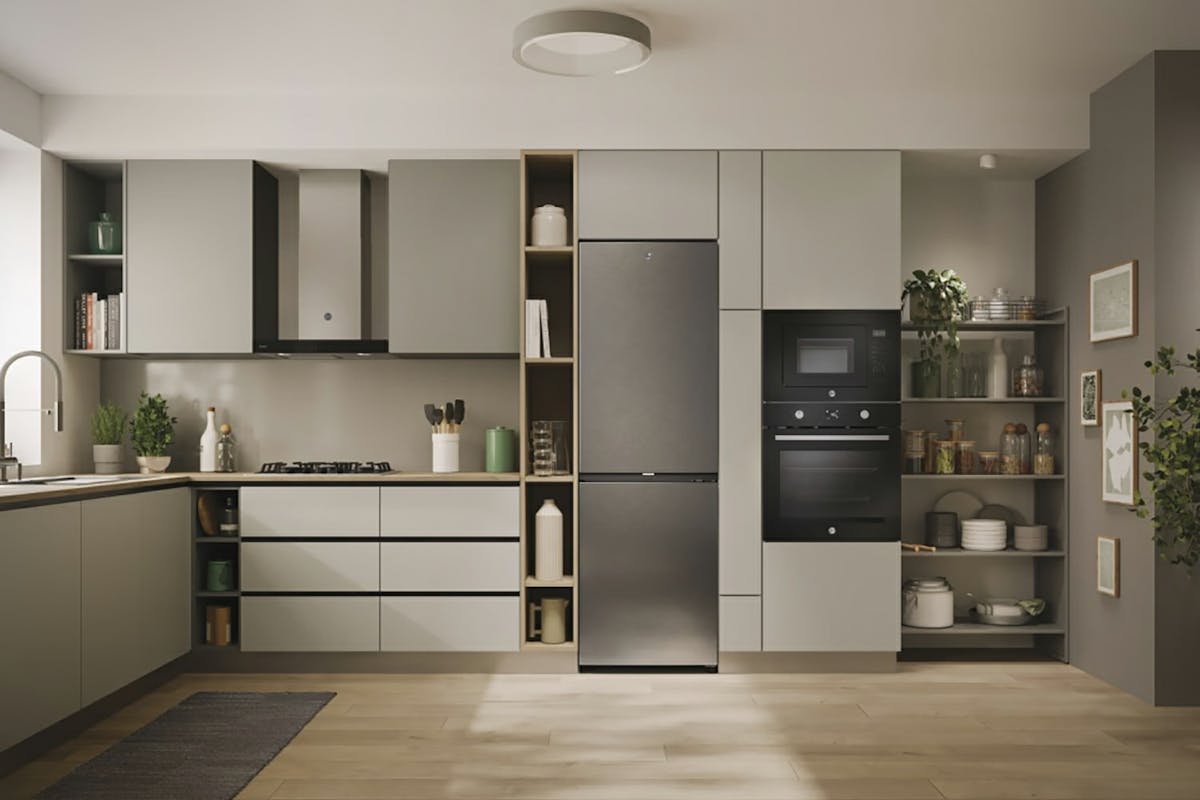 Hoover Freestanding Fridge Freezer | HONCQ2T618EXK-16