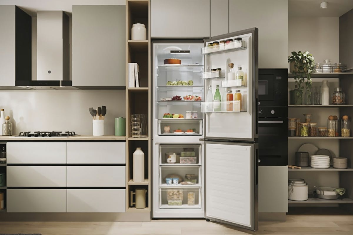 Hoover Freestanding Fridge Freezer | HONCQ2T618EXK-2