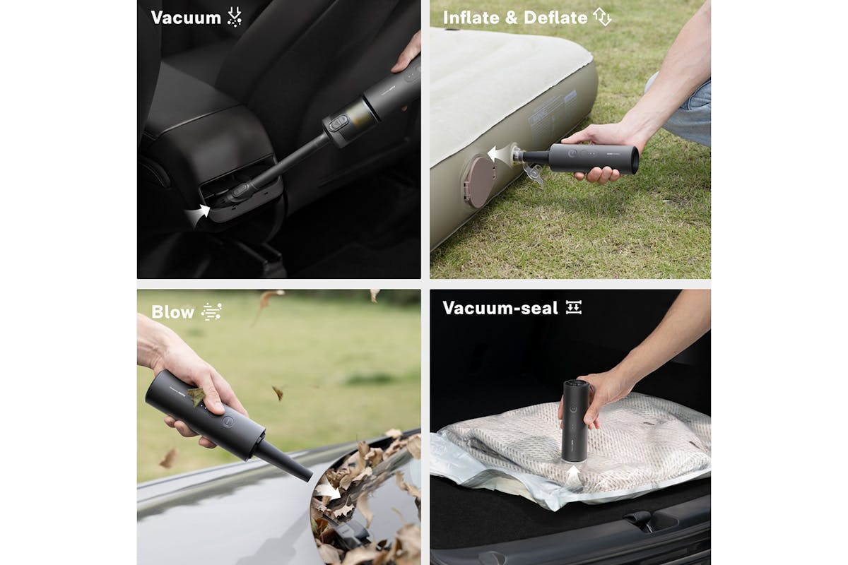 Hoto AutoCare Portable Air Duster & Vacuum Cleaner | QWCXA005-11