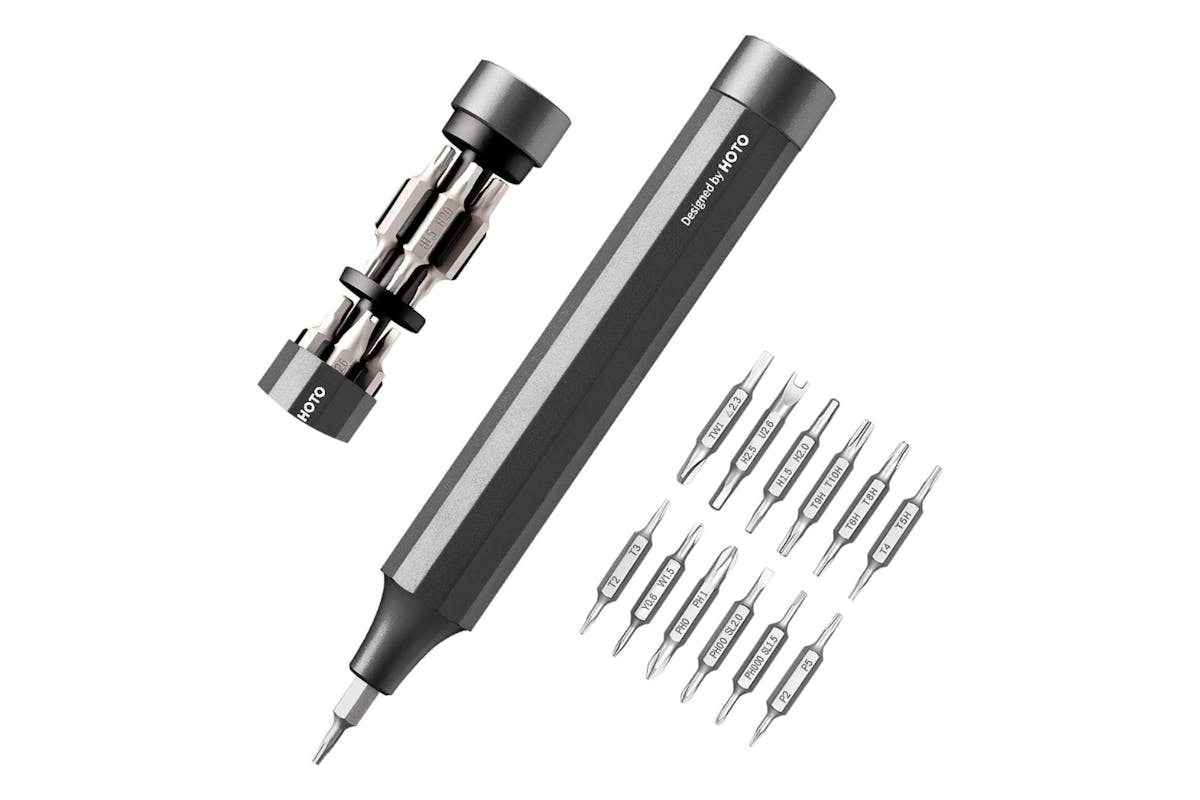 HOTO 24-IN-1 PRECISION SCREWDRIVER|QWLSD004|GRAY