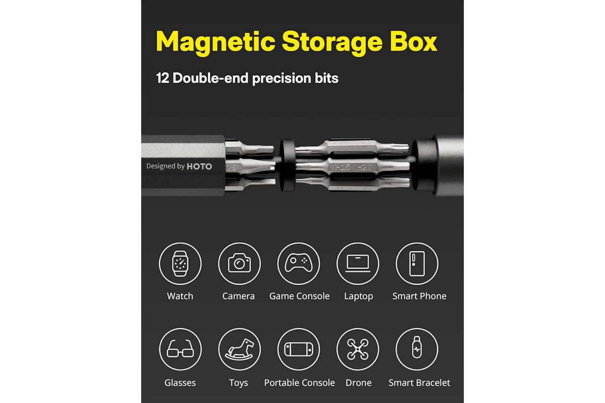 HOTO 24-IN-1 PRECISION SCREWDRIVER|QWLSD004|GRAY-3
