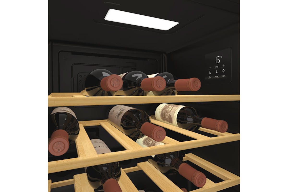 Hoover H-Wine 500 Freestanding 23 Bottle Wine Cooler | HOWC023K-12