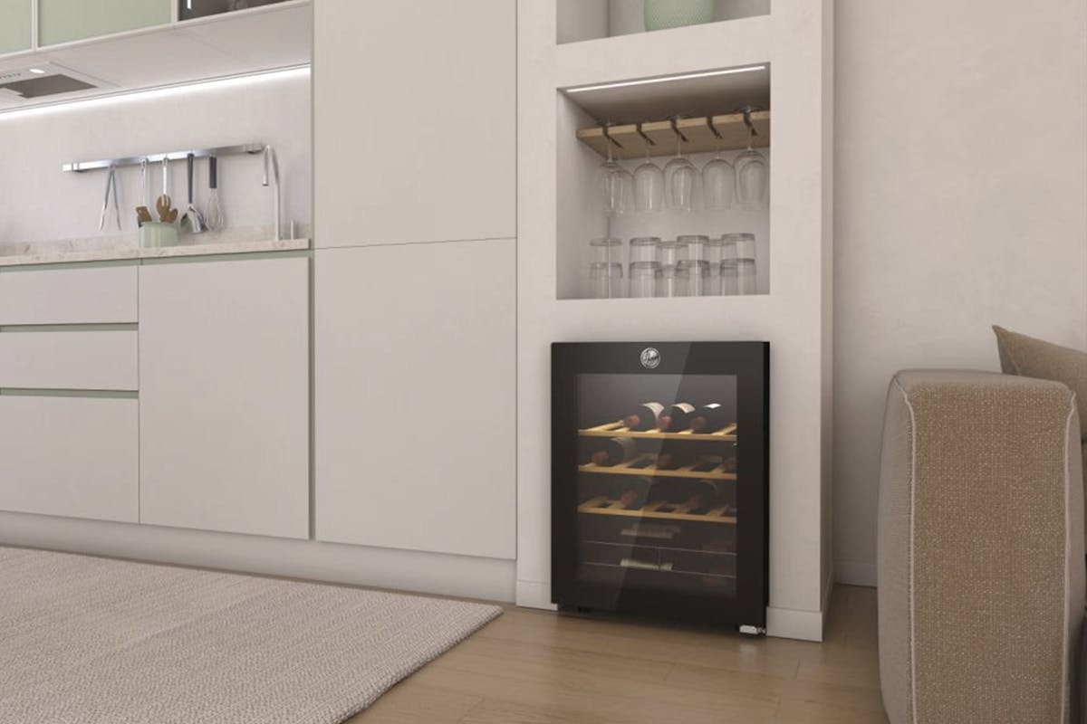 Hoover H-Wine 500 Freestanding 23 Bottle Wine Cooler | HOWC023K-14