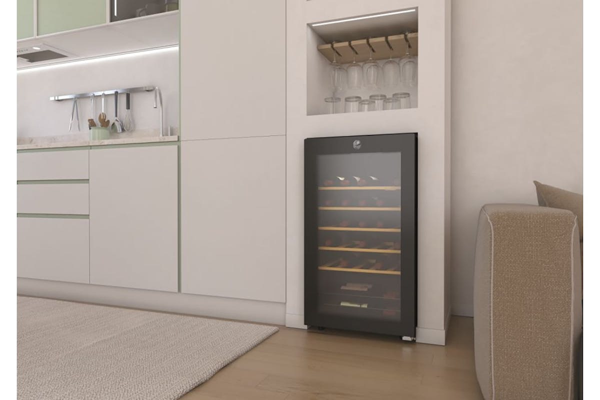 Hoover H-WINE 500 Freestanding 34 Bottles Wine Cooler | HOWC034K-15