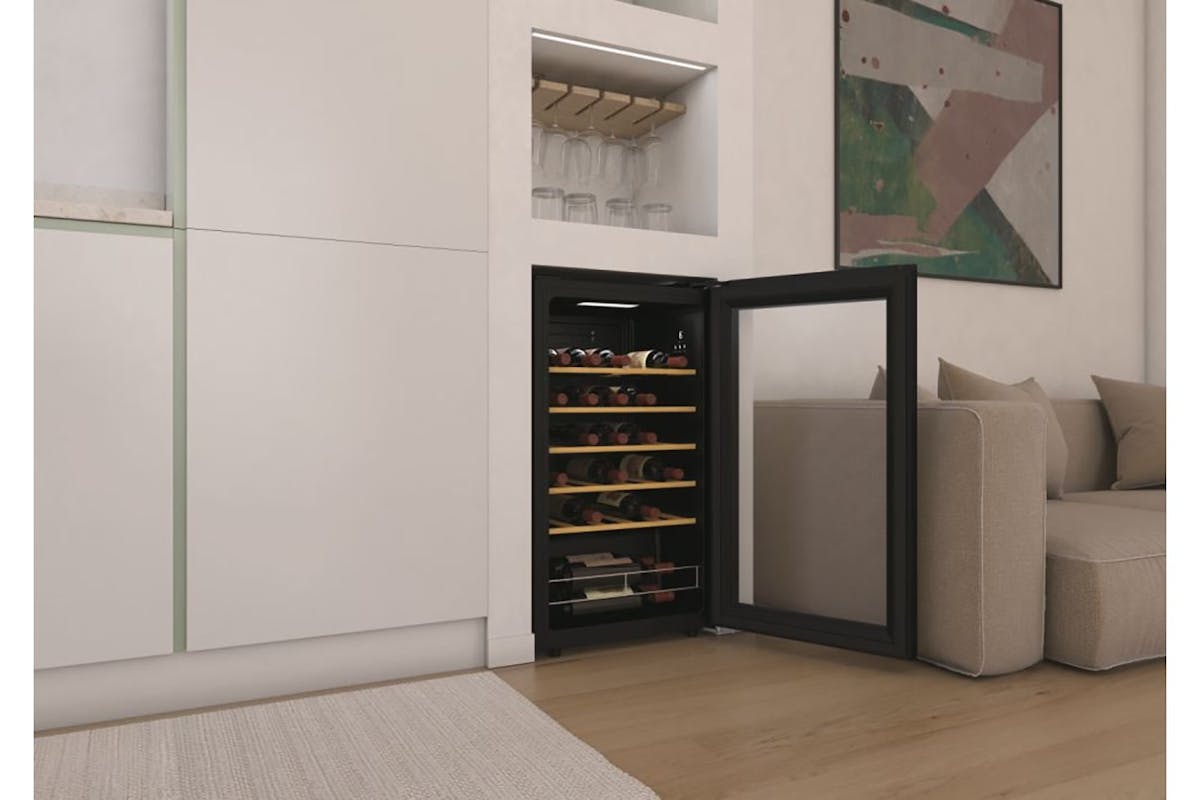 Hoover H-WINE 500 Freestanding 34 Bottles Wine Cooler | HOWC034K-2