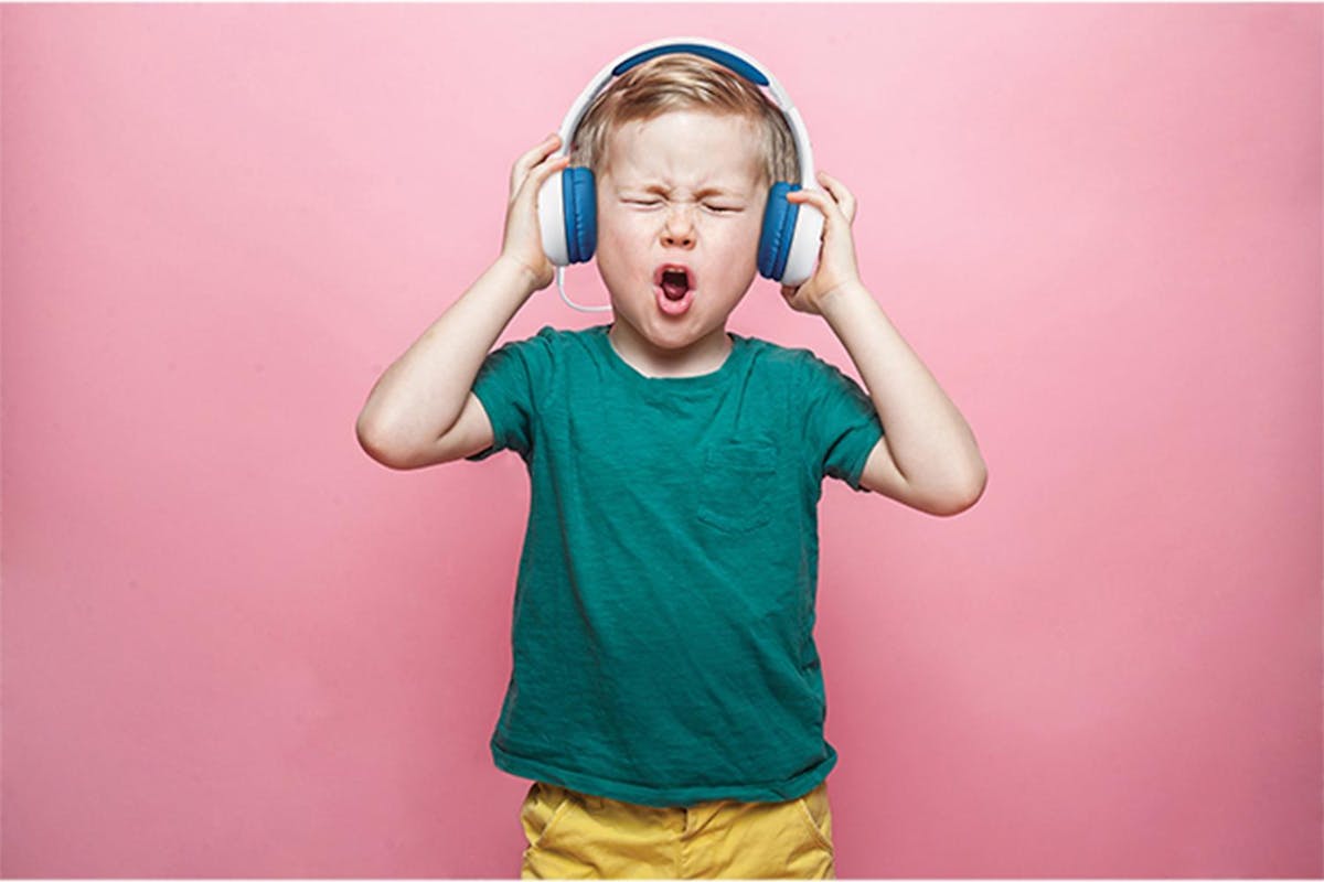 Lenco | Kids Headphone 85db With Stickers Blue-8