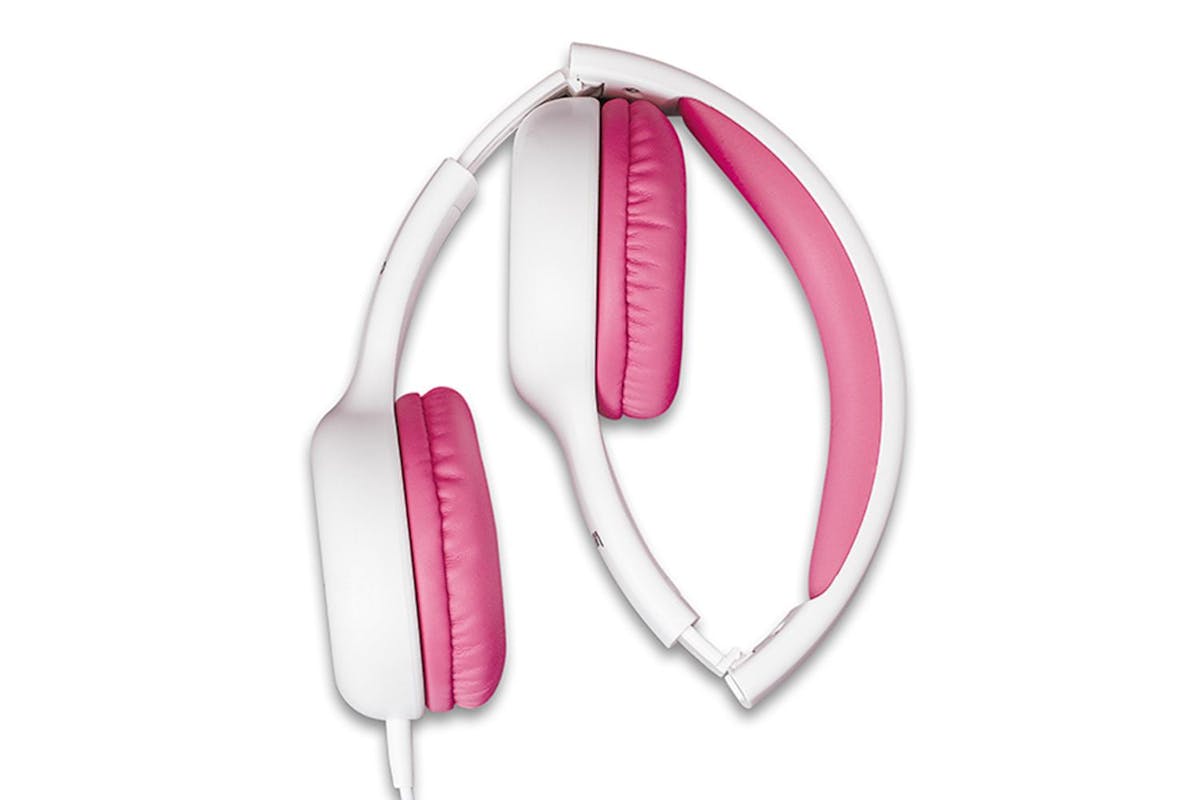 Lenco | Kids Headphone 85db With Stickers Pin | Wired | Pink-7