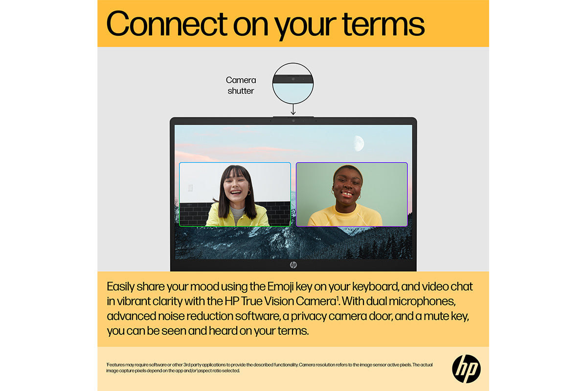 HP 15" AMD Ryzen 3 | 8GB | 256GB | Jet Black-4