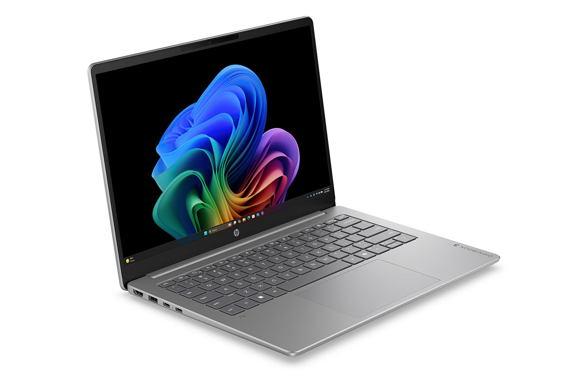HP Omnibook 3 Snapdragon X | 8GB | 512GB | Nouvelle Silver | Qualcomm Adreno-2
