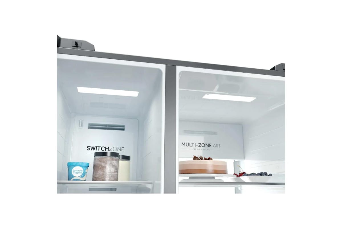 Haier 90 Series 7 Freestanding American Fridge Freezer | HSPR79F18EWMB-11