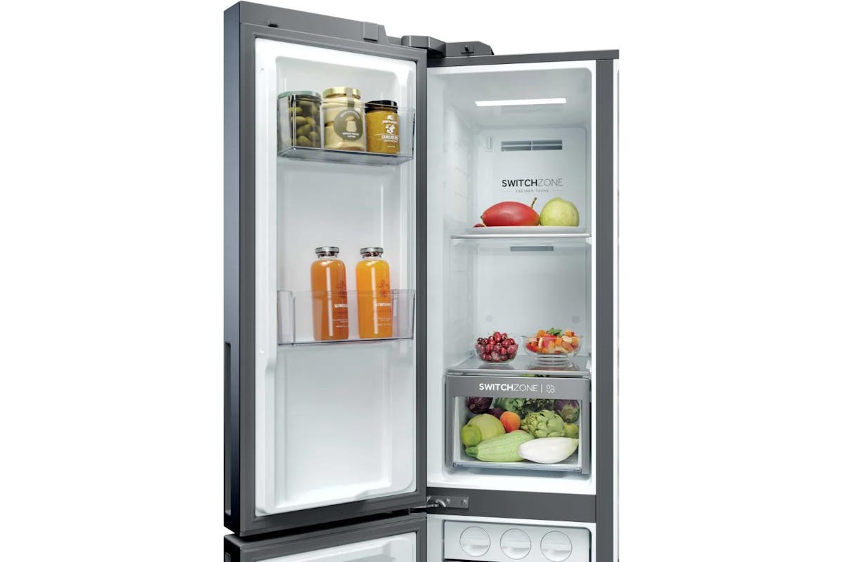 Haier 90 Series 7 Freestanding American Fridge Freezer | HSPR79F18EWMB-12