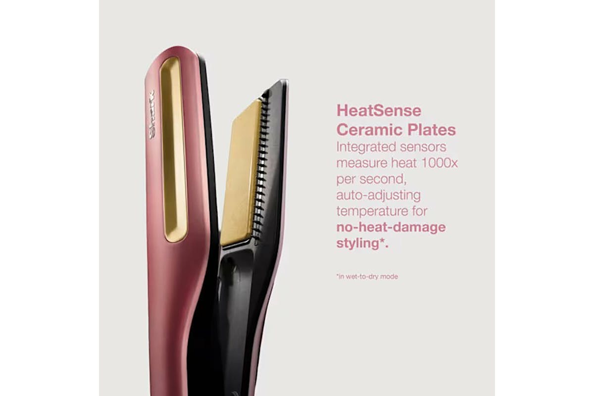Shark SilkiPro Straight Hair Straightener and Dryer | Rose Petal-6