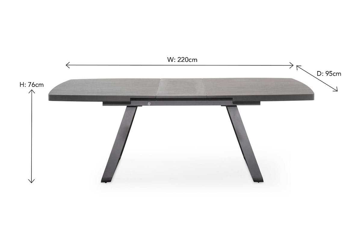 Bas Rectangular Extending Dining Table-3