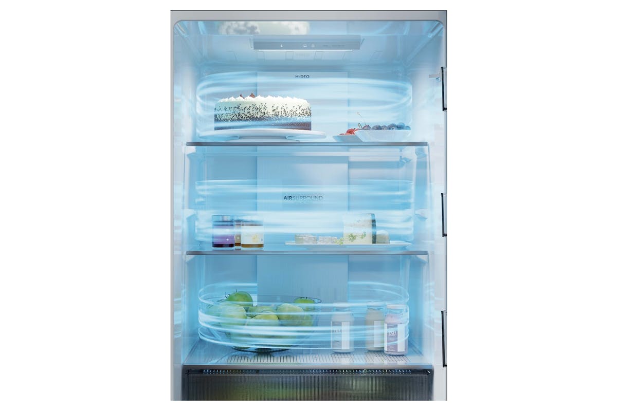 Haier 3D 55 Series Freestanding Fridge Freezer | HTR3518ENMXK-19