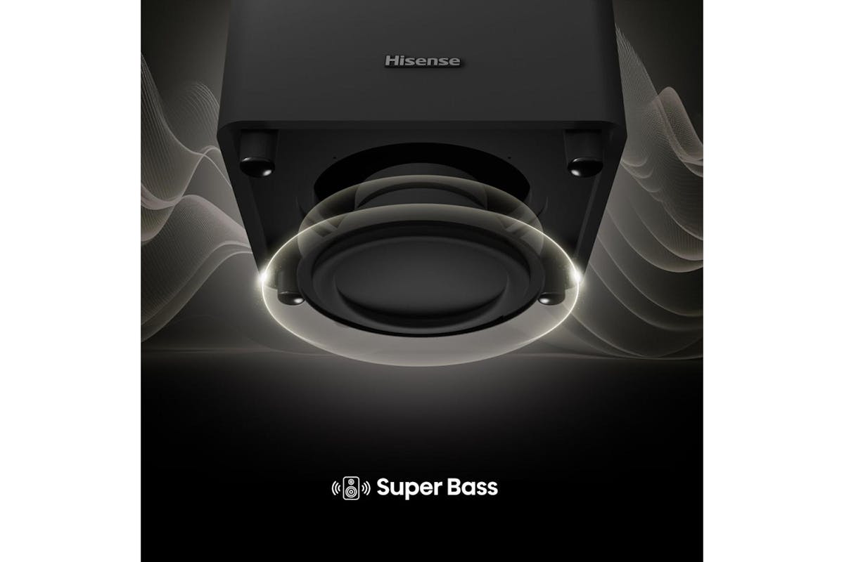 Hisense 4.1.2 CH Soundbar with Subwoofer and Wireless Speaker | HTSATURN-10