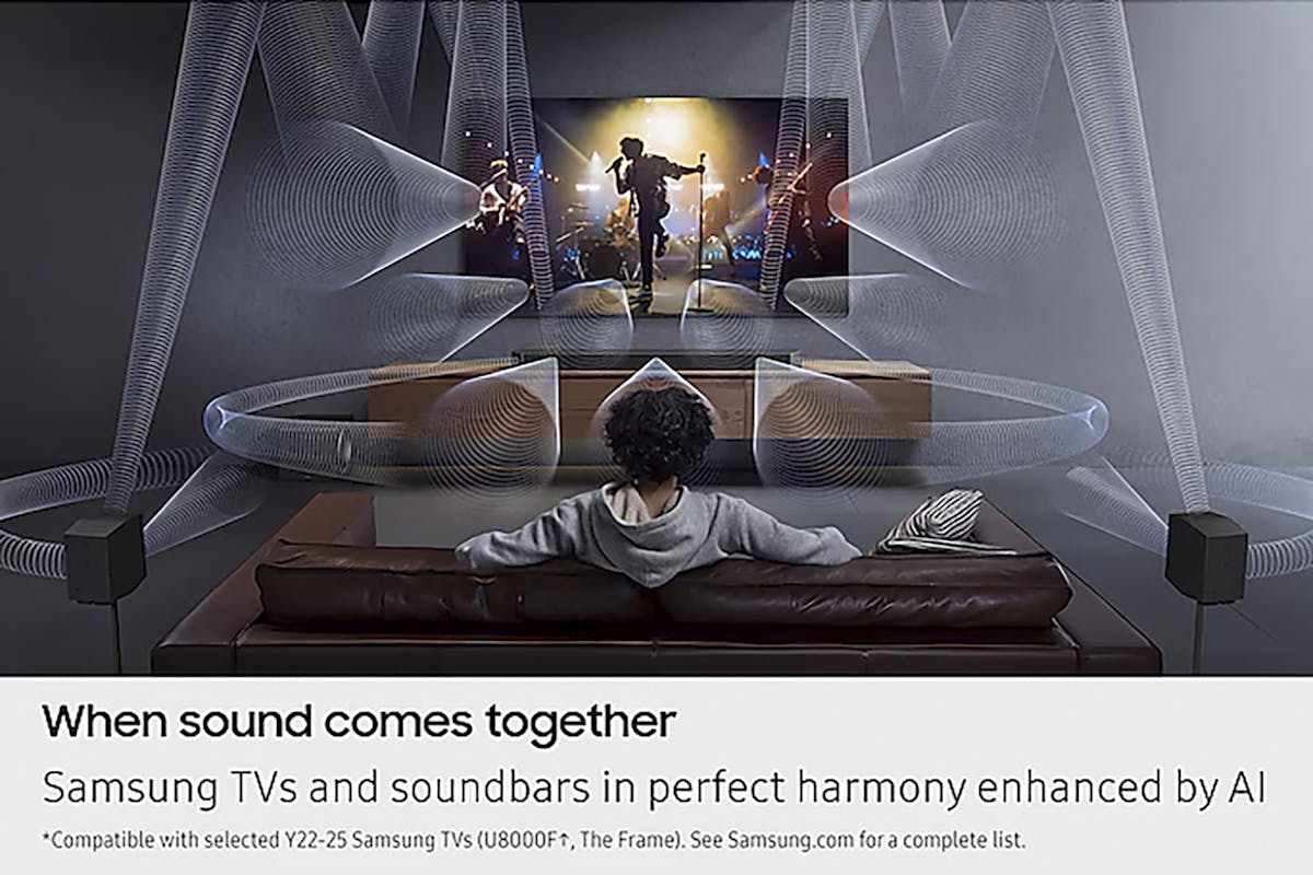 Samsung Q990F Q-Series 11.1.4ch Soundbar with Subwoofer and Rear Speakers (2025) | Titan Black-5