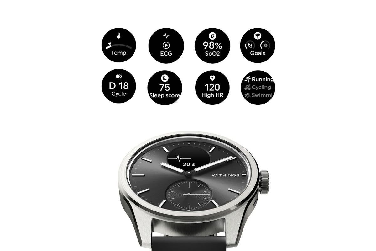 Withings Scanwatch 2 | 42mm | Black-5