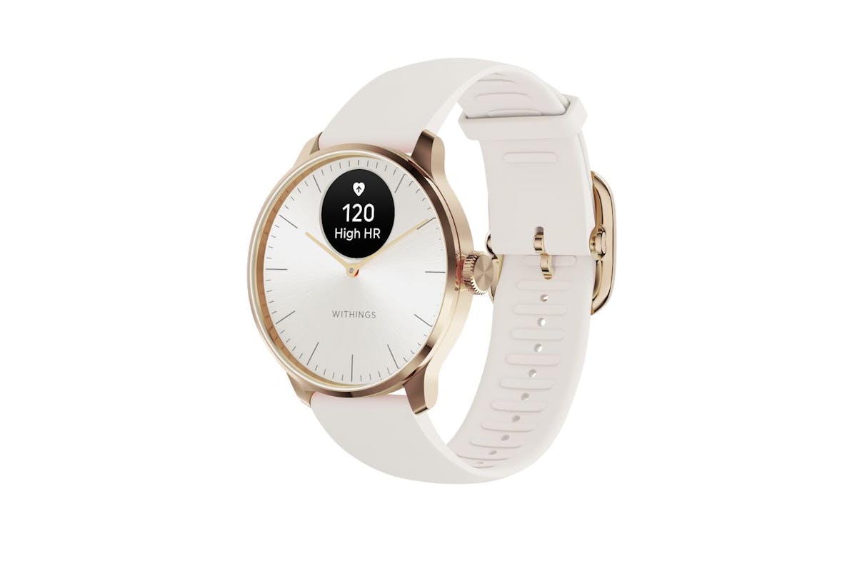 Withings Scanwatch Light | Rose Gold/White-2