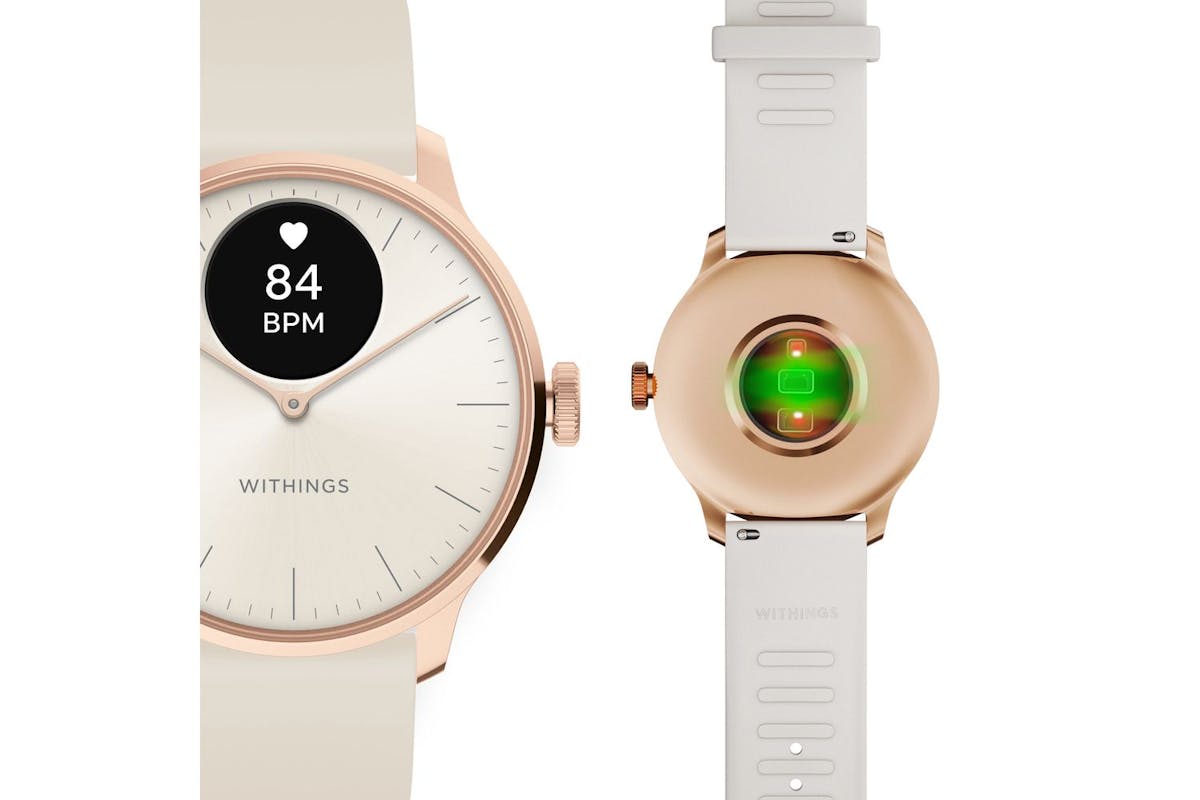 Withings Scanwatch Light | Rose Gold/White-5