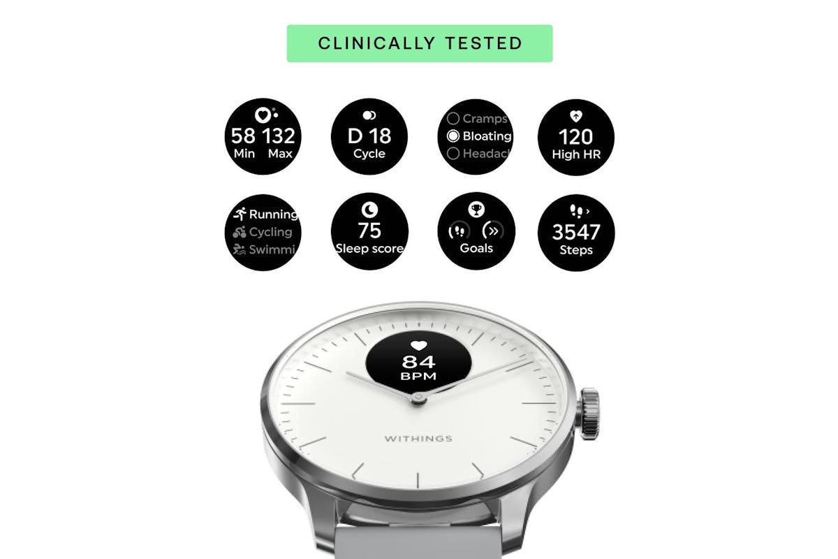 Withings Scanwatch Light | White-4