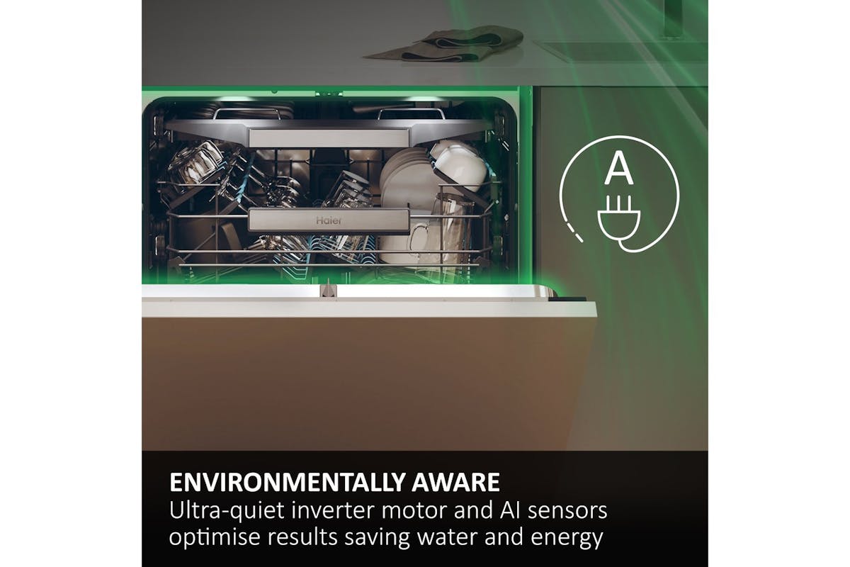 Haier Series 7 Freestanding Dishwasher | 14 Place | XF4A4M4PDA-80-5