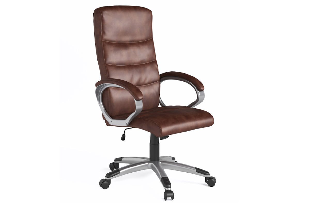 Dorel Hampton Office Chair | Brown-3