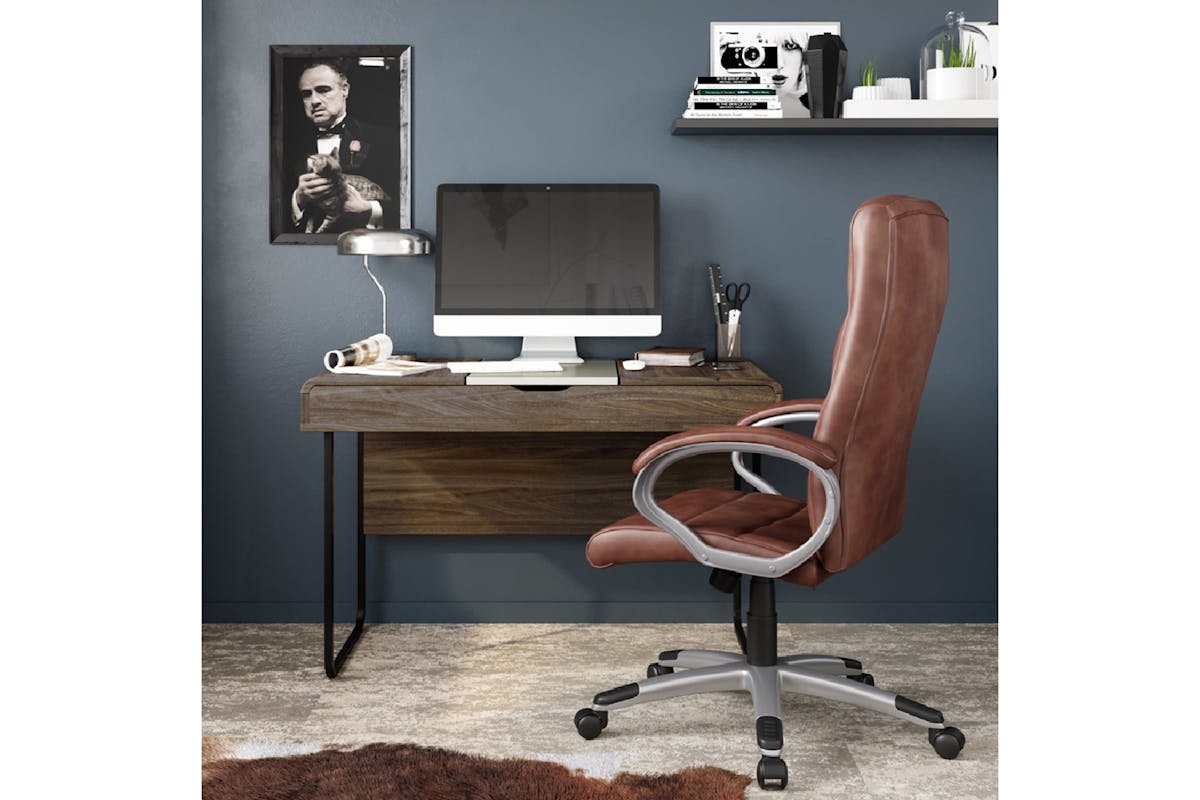 Dorel Hampton Office Chair | Brown-2