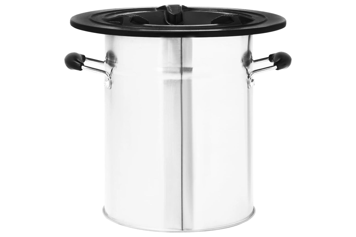 vidaXL 319442 Camping Wood Stove Silver 51.5x35x30.5cm Stainless Steel-6