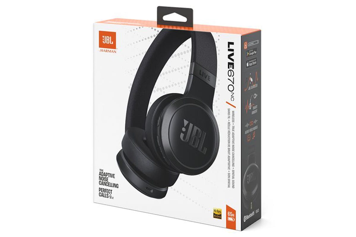 JBL Live 670NC On-Ear Wireless Noise Cancelling Headphone | Black-11