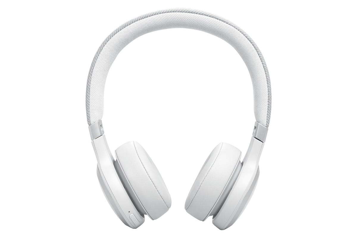 JBL Live 670NC On-Ear Wireless Noise Cancelling Headphone | White
