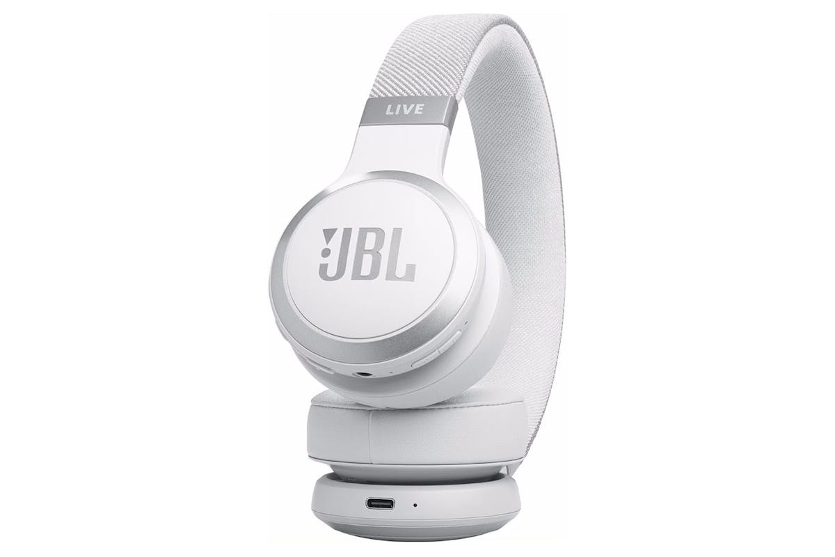 JBL Live 670NC On-Ear Wireless Noise Cancelling Headphone | White-4