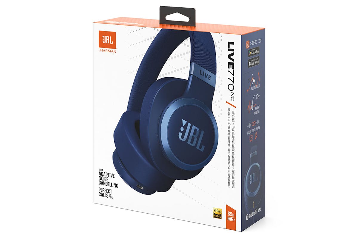 JBL Live 770NC Over-Ear Wireless Noise Cancelling Headphone | Blue-12