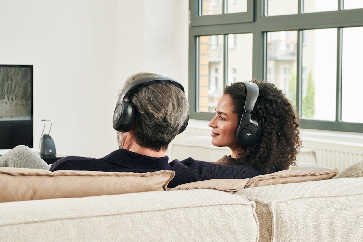 Sennheiser RS 120-W On-Ear Wireless Headphone | Black-17