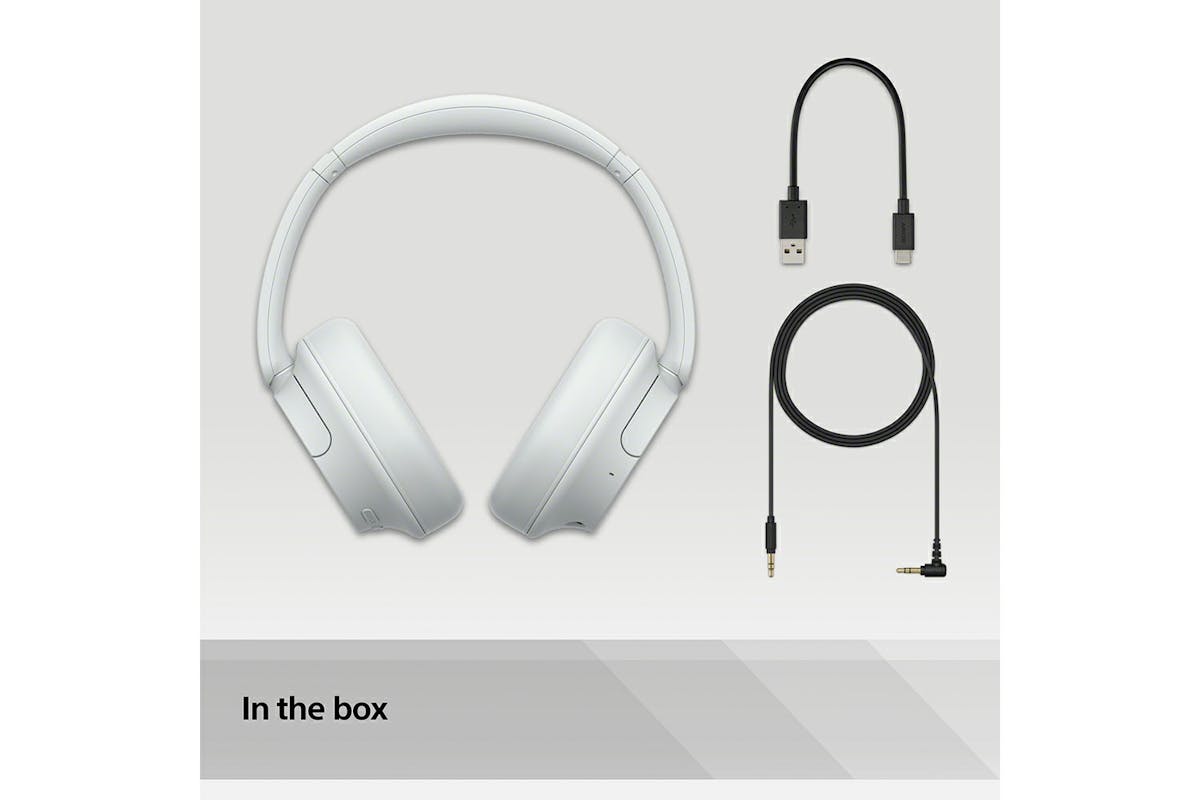 Sony WH-CH720N Over-Ear Wireless  Noise Cancelling Headphones | White-6