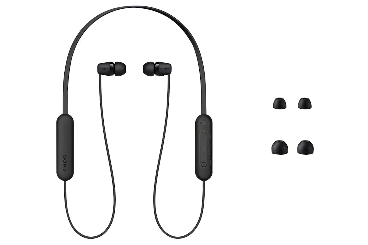 Sony WI-C100 In-Ear Wireless Headphones | Black-4