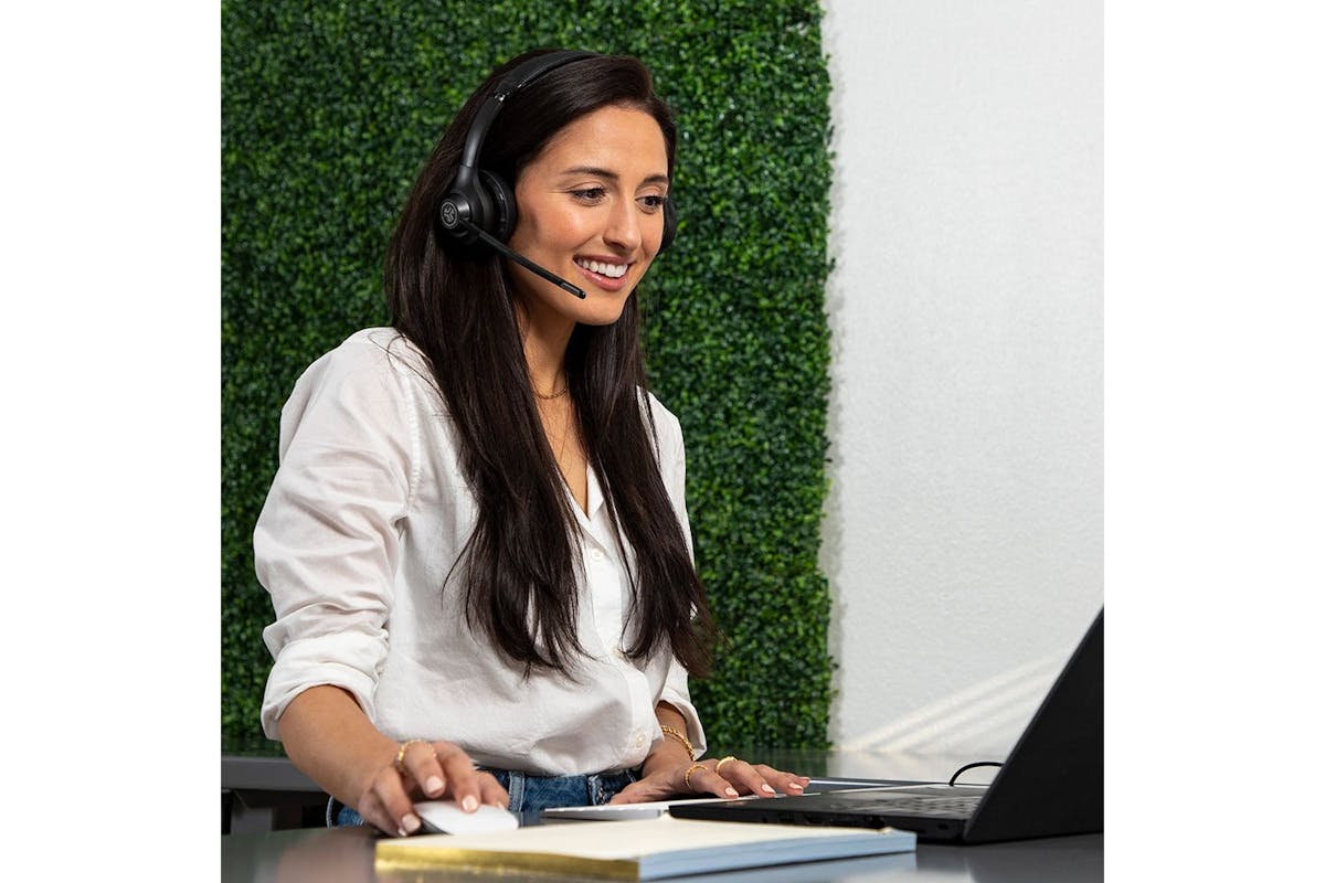 JLab Go Work Wireless On-Ear Headset | Black-7