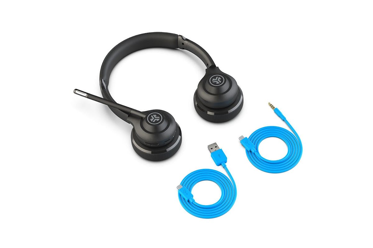 JLab Go Work Wireless On-Ear Headset | Black-6