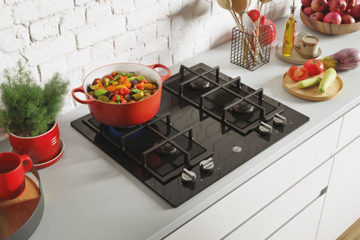 Hoover H-HOB 300 60cm Gas Hob | HVG6K3B-2
