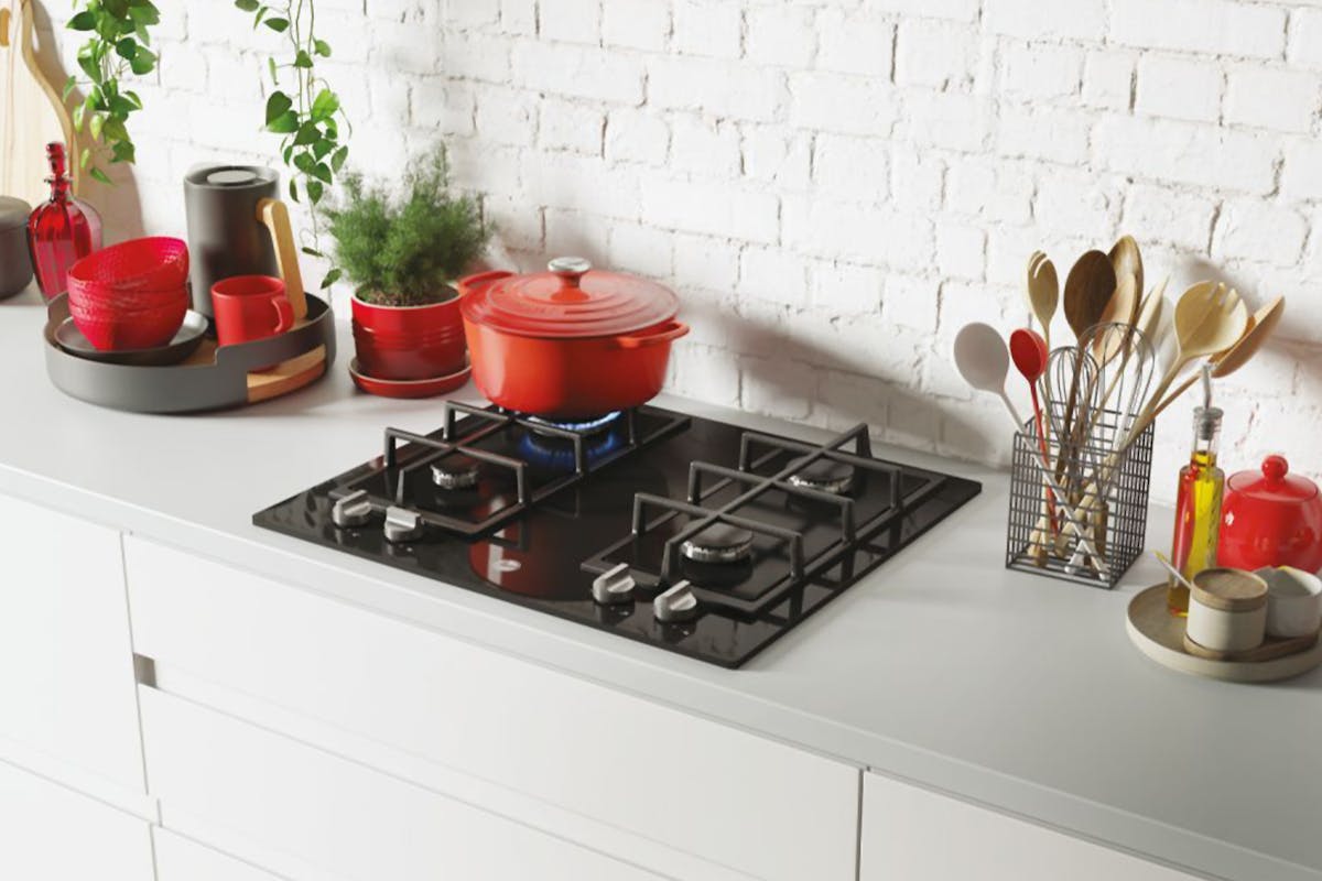 Hoover H-HOB 300 60cm Gas Hob | HVG6K3B-3