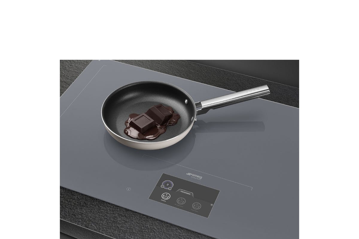 Smeg 90cm Linea Built-in Induction Hob | SIA1963DS | Silver-5