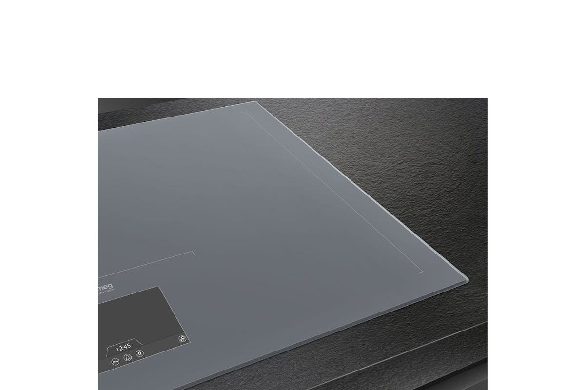 Smeg 90cm Linea Built-in Induction Hob | SIA1963DS | Silver-8