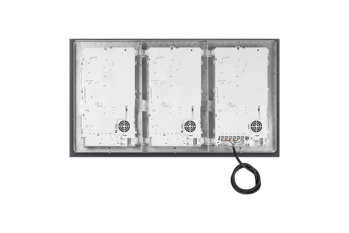 Smeg 90cm Linea Built-in Induction Hob | SIA1963DS | Silver-3