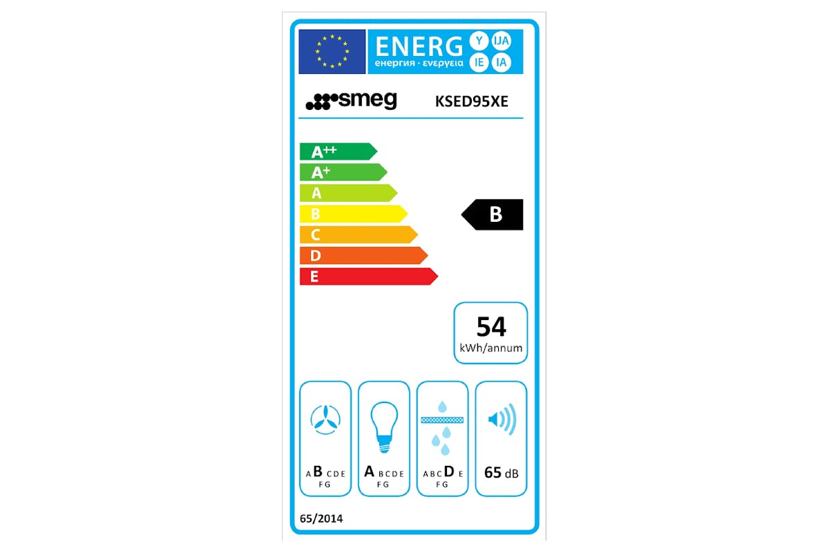 Smeg 90cm Chimney Hood | KSED95XE-5