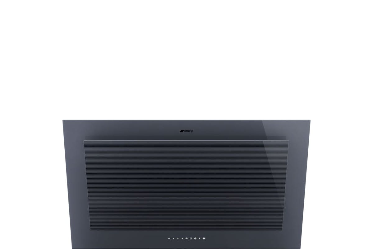 Smeg Linea 90cm Decorative Wall Mount Hood | KV194G | Neptune Grey
