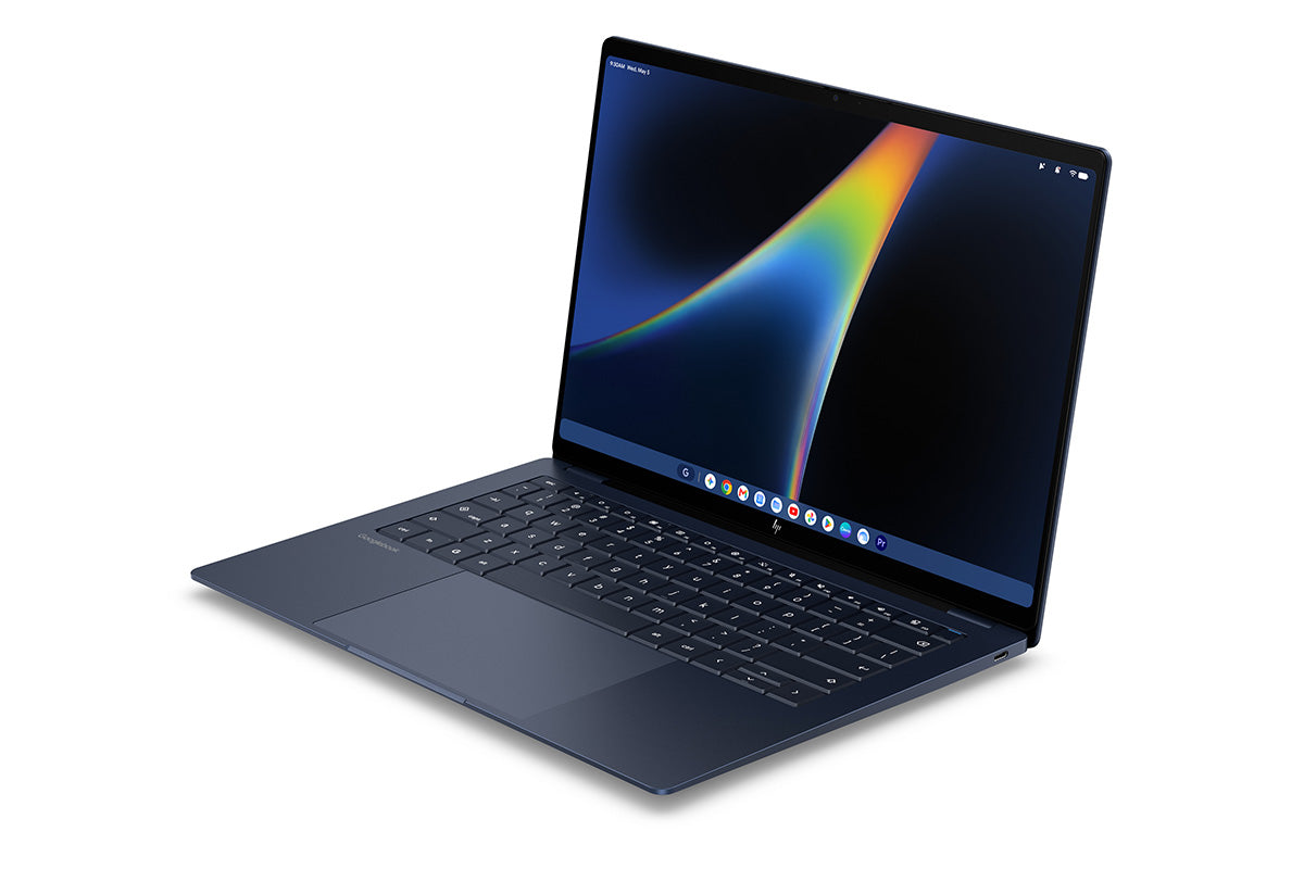 HP Googlebook Snapdragon X Elite | 16GB | 512GB | Atmospheric Blue Aluminum | Qualcomm Adreno-9