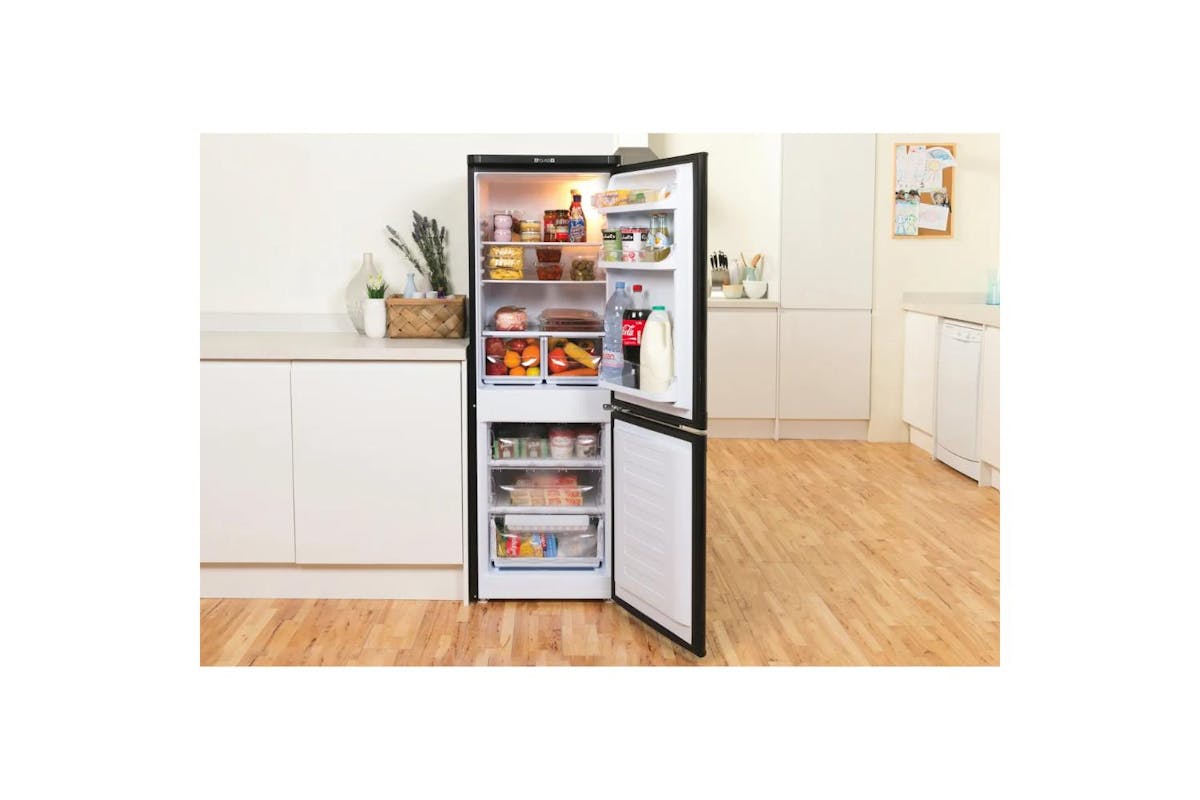 Indesit 55cm Freestanding Fridge Freezer | IB55732BUK-2
